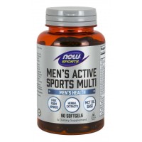 Mens Active Sports Multi 90 Softgels NOW Foods