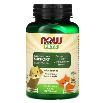 Pets, Cardiovascular Support for Dogs/Cats, 4.5 oz (127 g) Now foods Now