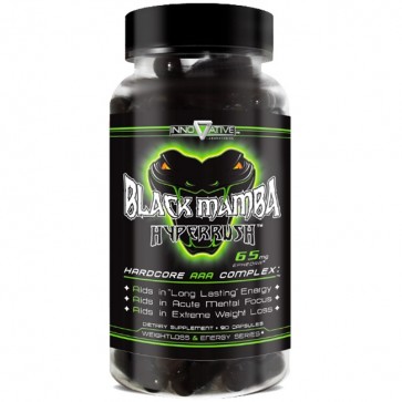 BLACK MAMBA HYPERRUSH - Innovative Labs (90 cápsulas)