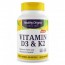   Vitamina D3 e K2 50mcg/200mcg Healthy Origins 180 softgels 