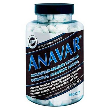 Anavar (180 cápsulas) - Hi-Tech Pharma - Original
