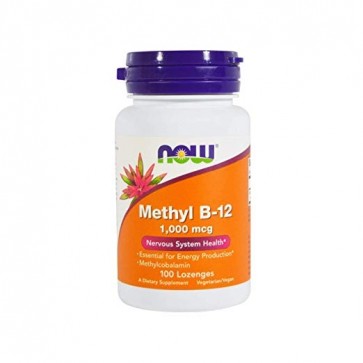 Methyl b-12 1000mcg  100 lozenges NOW Foods NOW