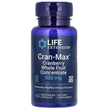 Cran-Max 500 mg. 60 Cápsulas Vegetarianas Life Extension Life Extension