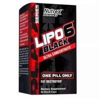 LIPO6| BLACK| UC ORIGINAL. (60 CÁPSULAS) - NUTREX