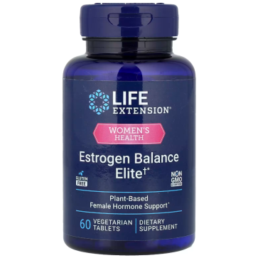 Women's Health, Estrogen Balance Elite, 60 Vegetarian Tablets Life Extension Life Extension
