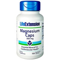 Magnésio 500mg (100 cápsulas) - Life Extension