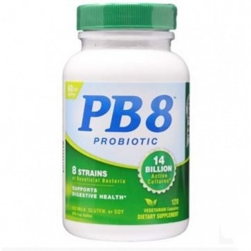 PB 8 Probiótico Verde (120 caps) - Nutrition Now Now Foods