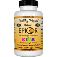 Epicor Kids 125mg 150 Vcaps HEALTHY Origins Healthy Origins