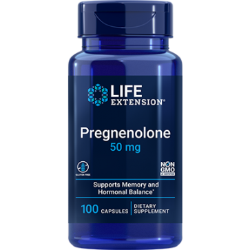 Pregnenolona 50mg (100 caps) - Life Extension Life Extension