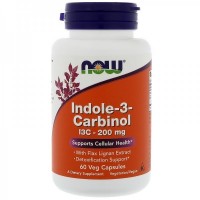 Indole -3 Carbinol 200mg (60 cápsulas) - Now Foods
