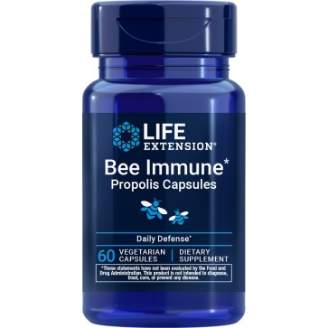 Bee Immune Propolis Capsules 60 vegetarian capsules Now
