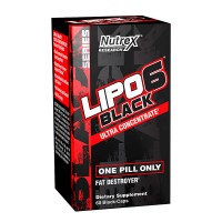 Lipo 6 Black Ultra Concentrado Nutrex (60 cápsulas)