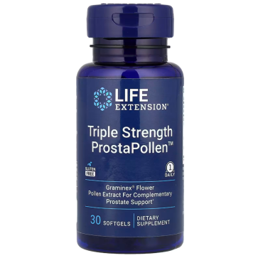 Triple Strength ProstaPollen, 30 Softgels Life Extension Life Extension