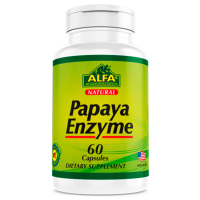 Papaya Enzyme (60 caps) - Alfa Vitamins