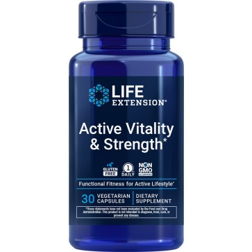 Life Extension Active Vitality and Strength, Muscle Health, 30 Capsules Life Extension