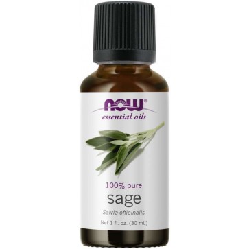 SAGE OIL  1oz NOW Foods NOW Essential Oils