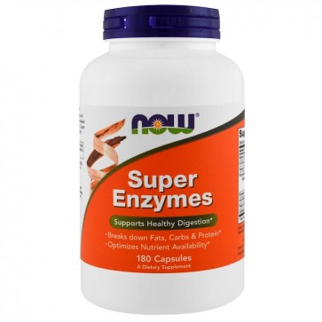 Super Enzymes 180s NOW Foods NOW