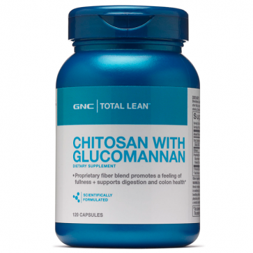 Chitosan with Glucomannan (120 caps) - GNC GNC