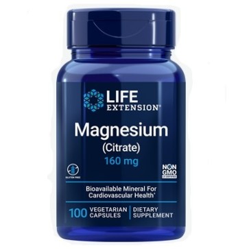 Magnesium Critate 160mg 100 vcaps LIFE Extension Life Extension