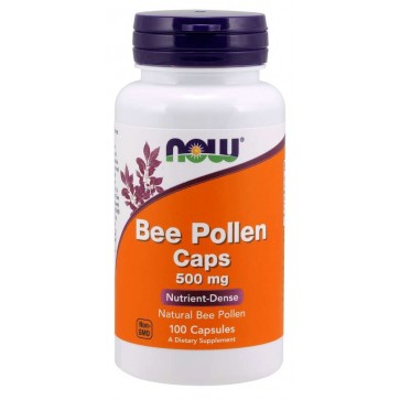 Bee Pollen 500 mg 100 Capsules Now foods NOW