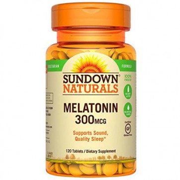 Melatonina 300 mcg (120 tabs) - Sundown Naturals Sundown Naturals