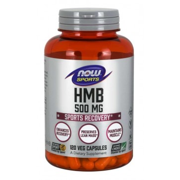 HMB 500mg 120 caps NOW Foods NOW