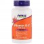 Vitamina K2 100mg 100 veg caps NOW Foods Now