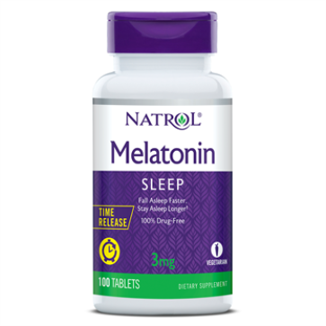 Melatonin 3mg T/R Tab-100 NATROL Natrol
