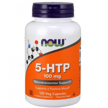 5 HTP 100mg 120 vcaps NOW Foods NOW