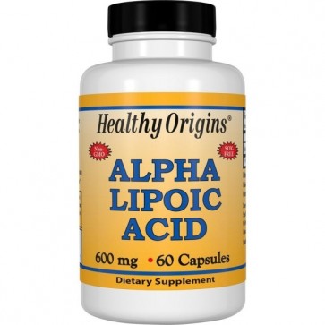 Alpha Lipoic Acid 600 mg, 60 Capsules Healthy Origins