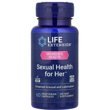 Sexual Health for Her 60 vegetarian capsules Life Extension Life Extension