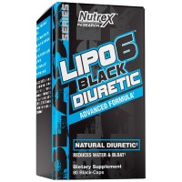 Lipo 6 Black Diuretic (80 cápsulas) - Nutrex
