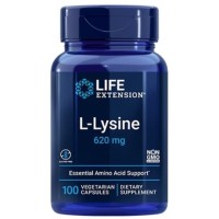 L-Lysine 620 mg, 100 vegetarian capsules  Life Extension Life Extension