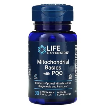 Mitochondrial Basics with PQQ 30 vegetarian capsules Life Extension Life Extension