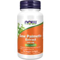 Saw Palmetto Extract, Men's Health, 320 mg, 90 Veggie Softgels Now foods