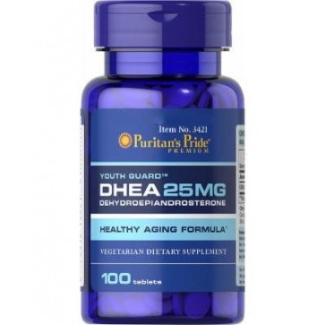 DHEA 25mg (100 tabletes) - Puritan's Pride Puritans Pride