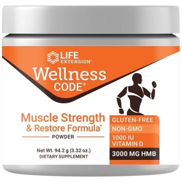 Wellness Code, Muscle Strength & Restore Formula Powder, 3.32 oz (94.2 g) Life