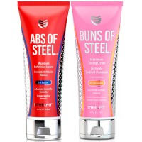 Combo: Buns + Abs Of Steel (237ml) - Steel Fit