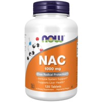 NAC 1000 mg 120 Tablets Now NOW