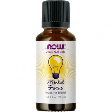 MENTAL FOCUS OIL BLEND 1 OZ NOW Foods NOW Essential Oils