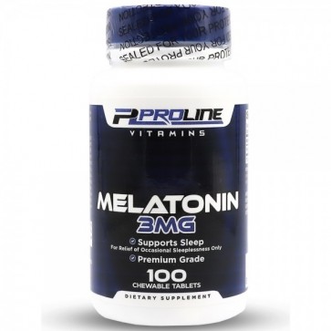 Melatonina 3mg 100s PLV - ProLine 