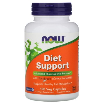 Diet Support , 120 Veg Capsules Now Now