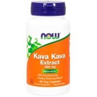 Kava Kava Extract 250mg (60 cápsulas) - Now Foods