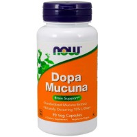Dopa Mucuna (90 cápsulas) - Now Foods