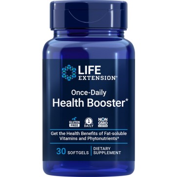 Once-Daily Health Booster 30 softgels Fat-soluble vitamins & nutrients Life Extension
