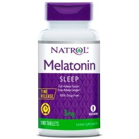 Melatonina 3mg Time Release (100 tabletes) - Natrol