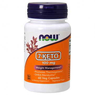 7-Keto 100mg (60 caps) - Now Foods