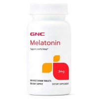 Melatonina 3mg (120 tabs) - GNC - Importado