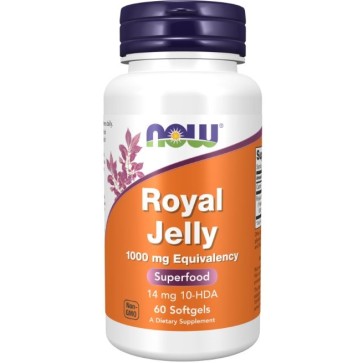 ROYAL JELLY 1000mg 60 SGELS NOW Now