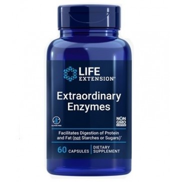 Extraordinary Enzymes 60 caps LIFE Extension Life Extension